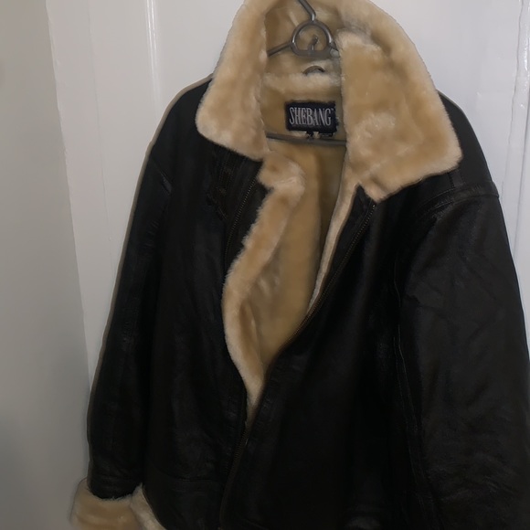 Jackets & Coats | Shebang Leather Jacket | Poshmark